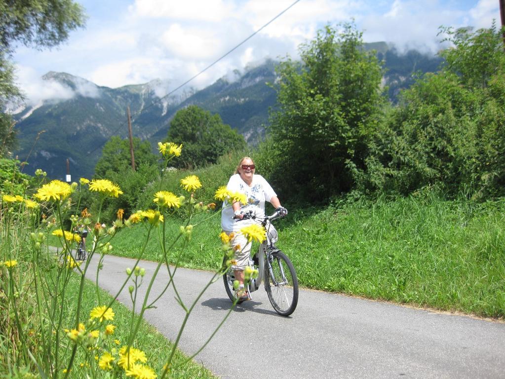 Ruhige Wohnung Mit Schoenem Eigengarten In Seeboden Am Millstaettersee 객실 사진