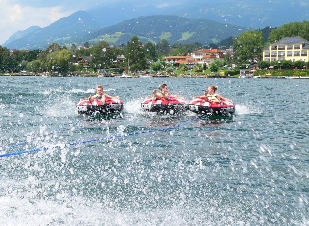 Ruhige Wohnung Mit Schoenem Eigengarten In Seeboden Am Millstaettersee 외부 사진